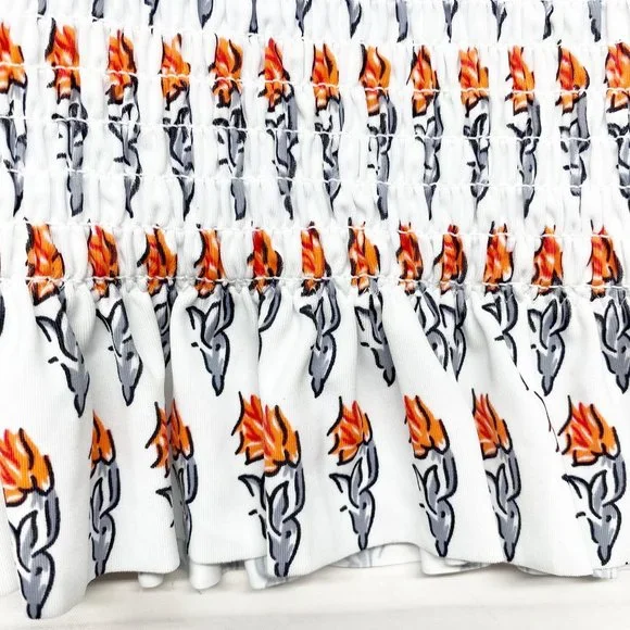 Smocked Bikini Tube Top NWOT - Picture 3 of 6